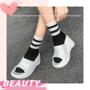 LHSunshine ใหม่ล่าสุด รองเท้าเฟชั่นผู้หญิง สีหลายราย พื้นนุ่มนิ่ม เสริมส่วนสูง ดูมีมิติ รีบจองเข้ามาเลยก่อน หมอน สินค้าหมดน้า