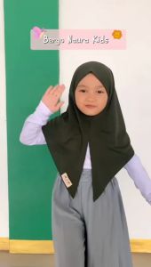 Bergo Nura Kids: Hijab Instan Anak Bahan Jersey
