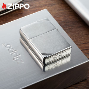 Zippo Classic Brushed Chrome 1937 Repli-ca Vintage Design Lighter | Zippo 230（ Lighter Without Fuel Inside )