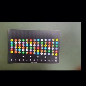 Sticker Fretboard Gitar / Penanda Fret Gita / Sticker Note Gitar Untuk Pemula Untuk Berlatih 105*12cm