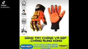 GĂNG TAY CHỐNG VA ĐẬP  CHỐNG RUNG KONG  CAO CẤP  THƯƠNG HIỆU MỸ ( 1 ĐÔI )