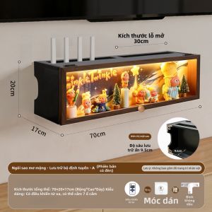 XIANGYUE | Kệ Giấu Router và Lưu Trữ