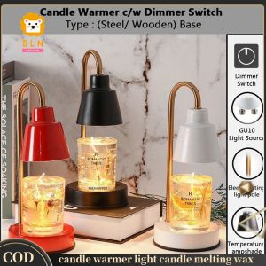 【Fast delivery】 Candle Warmer Dimmable  Light Control Warmer melting Candle Lamp Wax For Bedroom Halogen Bulb For Scented Aroma Candle