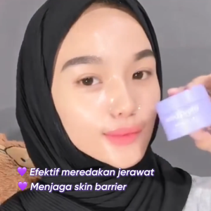 Glad2Glow Blueberry Ceramide Moisturizer 30g Glad2Glow Moisturizer Skin Barrier g2g Pelembab Wajah Ceramide Moisturizer Facial Cream Krim Wajah Day Cream Night Cream Cream Malam Cream Wajah Ceramide