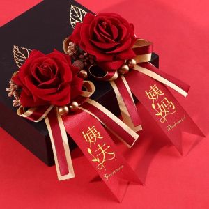 HANJIANGXUE | CORSAGE CƯỚI CHO CÔ DÂU CHÚ RỂ VÀ THÀNH VIÊN GIA ĐÌNH
