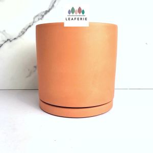 The Leaferie Terracotta E Flowerpot . flowerpots . flower pot . plant pots . planter . planters . Ceramic . Plants