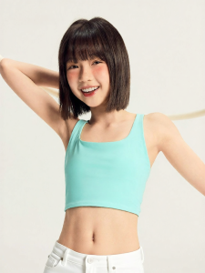 JOLLY BEAN | Wide Strap Cross Development Underwear Tank for Girls