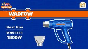 Máy khò nhiệt Wadfow WHG1516/WHG1514 công suất 1600W/1800W kèm đầu thổi Máy khò màng co - Hàng chính hãng