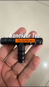 PAKET KONEKTOR 100 PCS - Sambungan Selang Aerator Uniring Konektor Tee Reducer 16mm