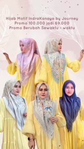 Journey Scarves Jilbab Indra Kanaya Exclusive Motif Hijab LIMITED EDITION Promo terbaru 2024