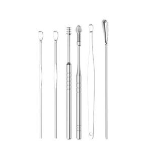 Safe And Clean Ear Cleaning Tool Glowing Ear Spoon Ear Wax Removal Stick Ear Pick Cotton Swab Handling Care Personal Hygiene