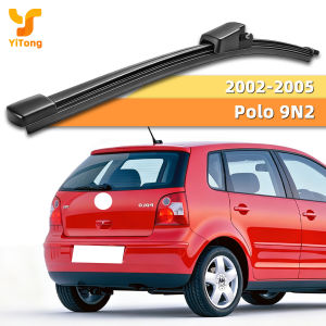 Yitong Suitable for Volkswagen VW Polo 9N2 2002-2005 Rear Wiper Blade Durable Rubber Refill Easy Install Low Noise Rear Wiper