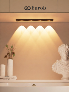 EUROB | Charging Smart Body Sensor Wireless Self-adhesive LED Cabinet Light