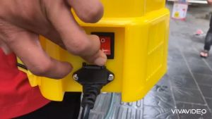 Máy phun thuốc trừ sâu động cơ điện TURBO Máy phun sương Ắc quy