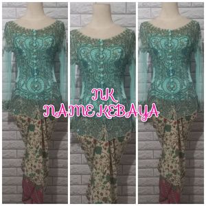 set kebaya pesta kebaya sabrina kebaya abg + longtorso dan rok lilit