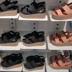 Dép Sandal Cross Đế Xuồng Cao 7 Cm Size 35 Đến 40 Nhiều Màu Dép Quai Ngang Đế Đôn Chiều Cao Đi Bên Ngoài Mùa Hè Cho Nữ