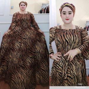 GAMIS ANDIN MACAN ZEBRA MAYUNG 4 METER