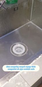 Saringan Afur Wastafel PVC & Perlengkapan Dapur Penyaring