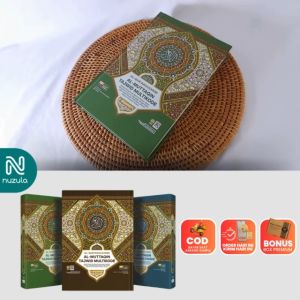 Al Quran Tanpa Terjemahan Al Muttaqin Waqaf Ibtida - Ukuran A5 dan A4 Jumbo Mushaf Al-Quran berwarna cocok untuk Wakaf