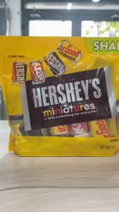Date 05/26 Socola Hershey Miniatures Mix 4 Vị Mỹ 294g