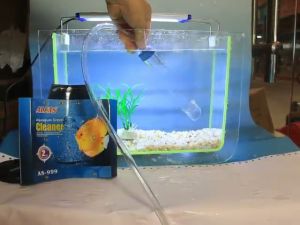 Aquarium Gravel Cleaner Vacuum Siphon Tube Fish Tank Water Changer for Fish Tank Fecal Cleaner