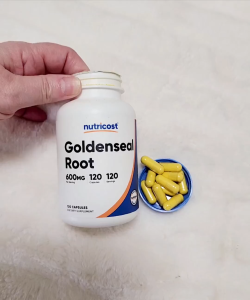 ✅ [OFFICIAL] Nutricost Goldenseal Root 600mg LONG EXPIRY 120 Veg Caps | USA Imported Traditional Herbal Support for Digestive Wellness Immune Health Gut Balance Non-GMO Gluten-Free