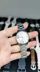 Casio | Đồng Hồ Đeo Tay Nữ Sang Trọng Casio Dây Thép Không Gỉ Chống Thấm Nước Màn Hình Kỹ Thuật Số Đồng Hồ Phong Cách Doanh Nhân Reloj Mujer LTP-V005D-7A