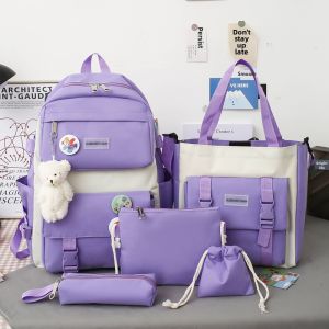JIFANPAUL | Lightweight Girls School Backpack Set for Grades 3-6