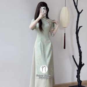 Youthful Everyday Slimming Cheongsam Dress