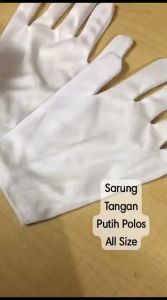IVSHOP - Sarung Tangan Putih Polos Sarung Tangan Paskibraka Pengibar Bendera 17 Agustus Sarung Tangan Pengantin