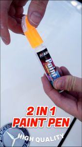 [ PERODUA ATIVA ] Aikka Paint Pen Touch Up Paint Pen 2 in 1 Car Scratches Remover Cat Kereta Calar Cat Kereta