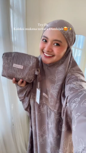 Mukena Terusan Dewasa Rayana Series by Dianhijab.id - Bahan Rayon Silk Jacguard Adem Nyaman Bisa Cod