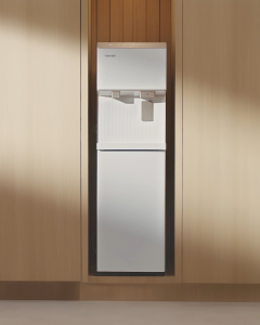 Toshiba Japandi Bottom Load Water Dispenser with Ice Maker (Black and White)