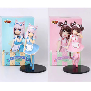 Bandai | Mô Hình Nhân Vật Anime Mèo Hầu Gái Nekopara 18cm Chất Liệu PVC Phong Cách Vanilla Chocolate Búp Bê Mèo Dễ Thương Đồ Chơi Sưu Tầm Dành Cho Trẻ Em Và Người Lớn