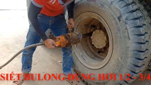 Máy siết ốc dùng hơi cỡ lớn LION KING đầu 3/4 - Hàng Đài Loan - Bảo hành 6 tháng