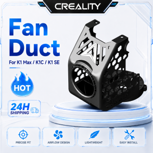 Creality | Creality Ben2c Nautilus K1 Max Fan Duct 360° Circular Cooling Flow Fan Duct For K1 Max/k1c/k1 Se Upgraded 3d Printer Accessories