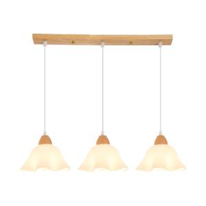 DGY | Original Wood Cream Color Creative Dining Pendant Light