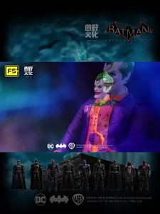 Fondjoy | DC F5 Batman Arkham Knight Blind Box Super Hero Joker Red Hood Deathstroke Action Figure Model Assembly Toys Birthday Gifts