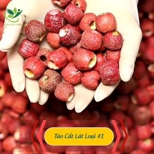 Sơn Trà Khô Thái Lát 1kg Táo Gai Ngon Trắng Không Đen Thảo Mộc Gama