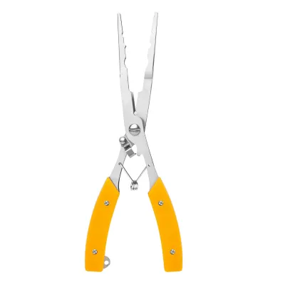 Fishing Pliers Multifunctional Long Nose Stainless Steel Hook Remover Cut Fishing Line Hook Fishing Pliers Tackle Tool Equipment
