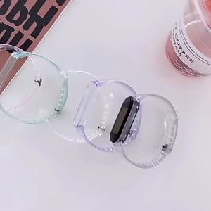 Strap For Xiaomi Mi Band 7 6 5 4 3 Wristband Silicone Bracelet Wrist Straps Sport Replacement Wristband Smartwatch Accessories