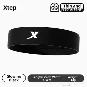 XTEP | Sweat Absorbing Sports Headband Quick Drying and Sweat Wicking For Fitness Running