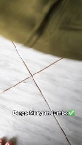 HIJAB JUMBO MARYAM instan jilbab bergo Maryam non ped