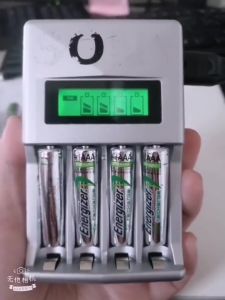 4-8PCS PUJIMAX Rechargeable Battery AA AAA 800mAh 1300mAh 4 Slots Fast Charger 1.2V NiMH Bateri Cas Semula UK Plug Type C USB Power Adapter