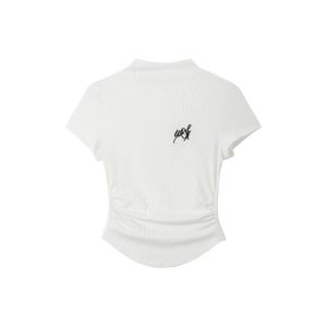 WESTAYONE | Waist-cinching Short Sleeve T-shirt and Flared Pants