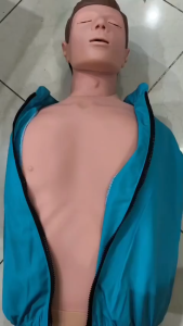 CPR AED First Aid Training Dummy CPR Education Half-Body Model Manikin Baby CPR Practice Model