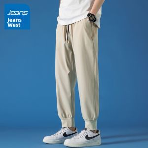 Jeanswest | Summer Breathable Lightweight Stretchable Casual Pants Mens 3/4 Length