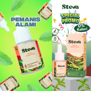 STEVA Gula Stevia 0 Kalori BPOM & Halal MUI - 15 mL