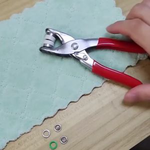 JIANTAI 1Pc Plier & 50Sets 9.5mm Metal Snap Button Kit Fasteners Press Studs Bouton Pression Fasteners for Installing Clothes Bag