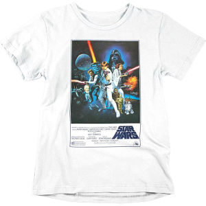 American Star Wars Peripheral Print Mens and Womens Short Sleeves Autumn Street Sports Loose Couple Comfortable T-shirt